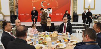 Midyat'ta şehit ve gazi yakınları için iftar programı düzenlendi