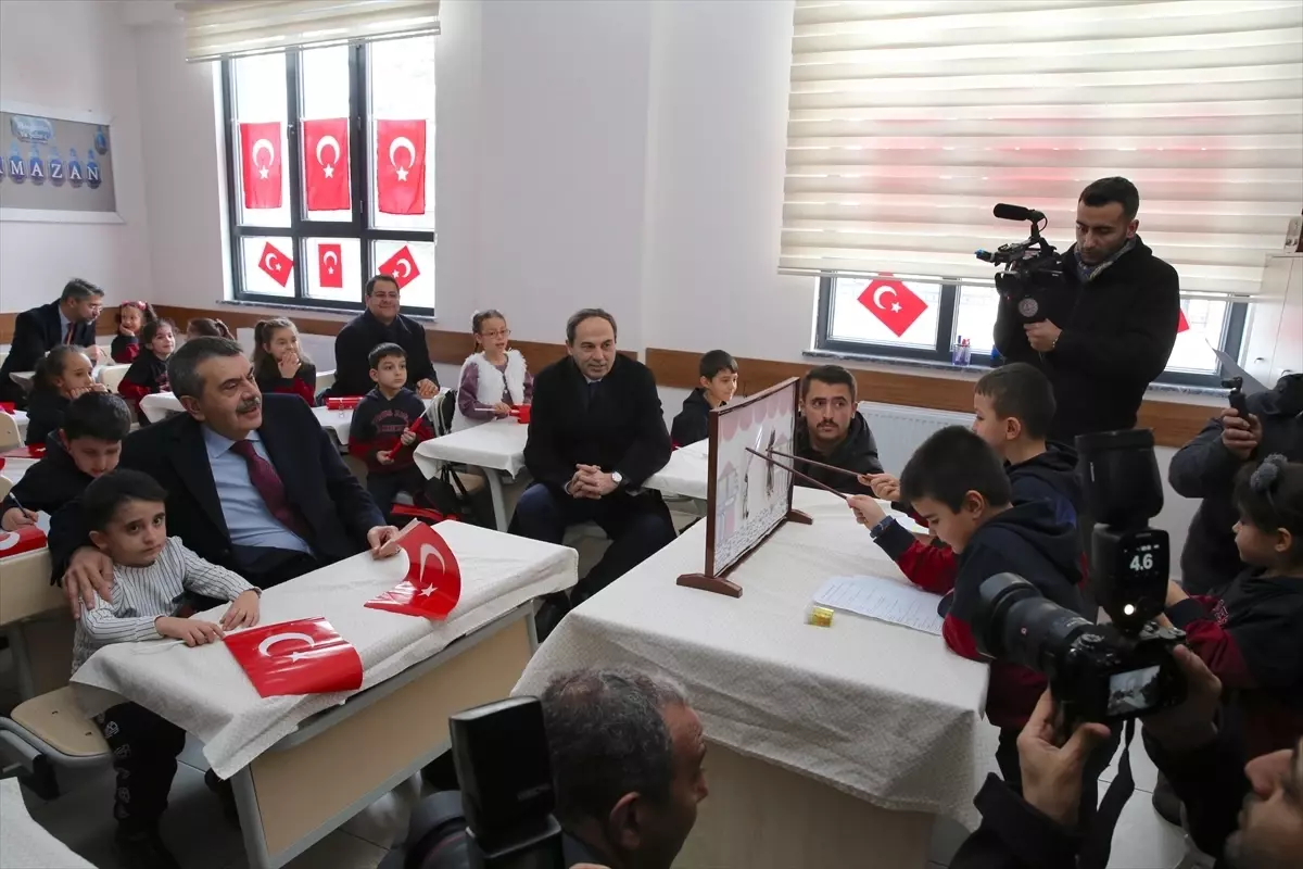 Milli Eğitim Bakanı Tekin, Erzurum'da ilkokul açılışında konuştu Açıklaması