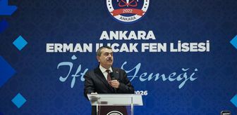 Milli Eğitim Bakanı Tekin, Sincan'da öğrenci ve öğretmenlerle iftar yaptı Açıklaması