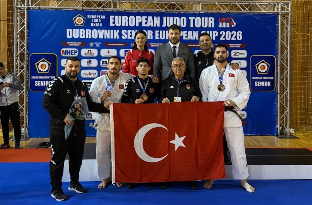 Milli judocular, Hırvatistan'daki Büyükler Avrupa Kupası'nı 8 madalya ile tamamladı