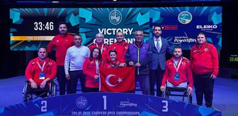 Milli para halterci Besra Duman'dan Avrupa Şampiyonası'nda 1 altın, 1 bronz madalya