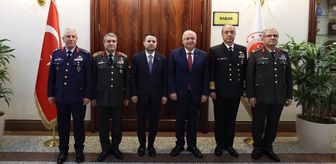 Milli Savunma Bakanı Güler, Adalet Bakanı Gürlek'i ziyaret etti