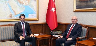 Milli Savunma Bakanı Güler, Katar'ın Ankara Büyükelçisi Al-Henzab'ı kabul etti