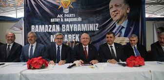 Milli Savunma Bakanı Yaşar Güler, Hatay'da bayramlaşma programına katıldı Açıklaması