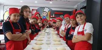 Minik şefler ramazanın ruhunu mutfak atölyesine taşıdı