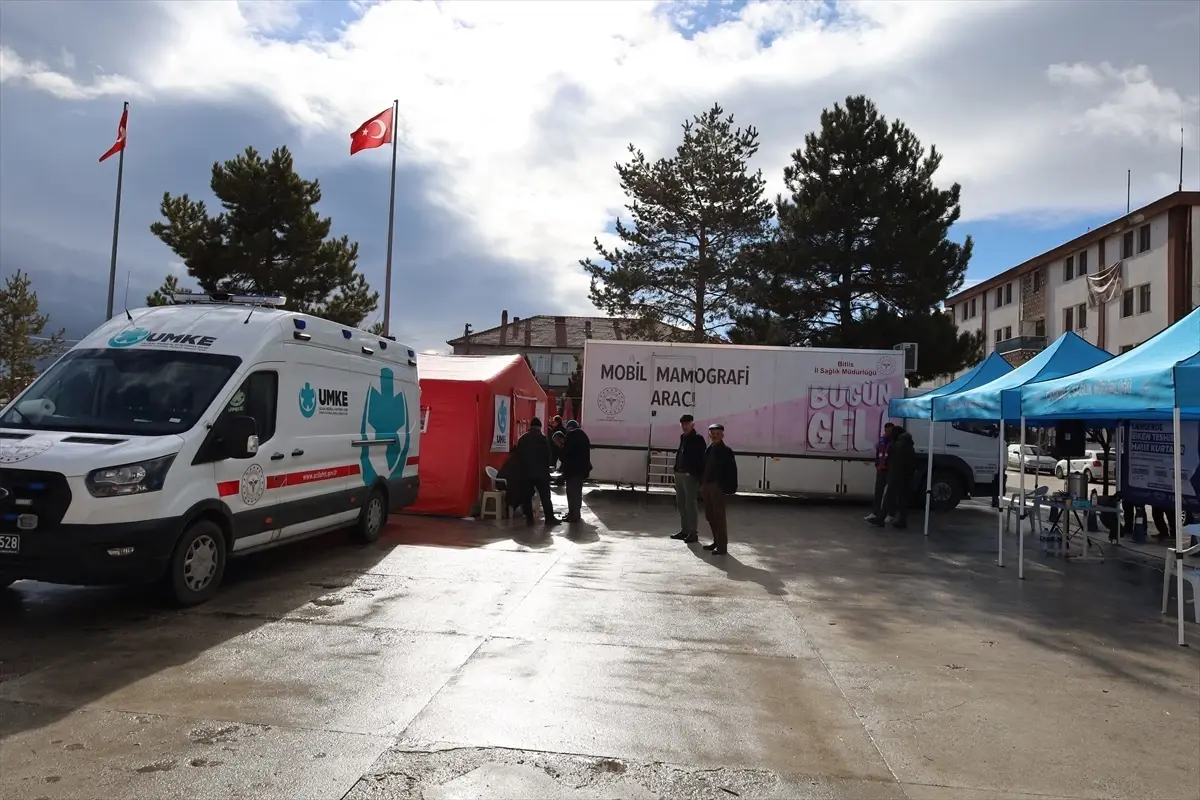 Mobil mamografi aracı Orta'da hizmet vermeye başladı