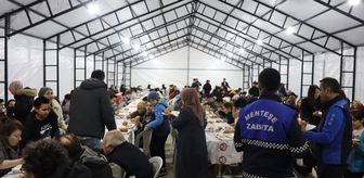 Muğla'da 2 bin kişilik iftar çadırı kuruldu