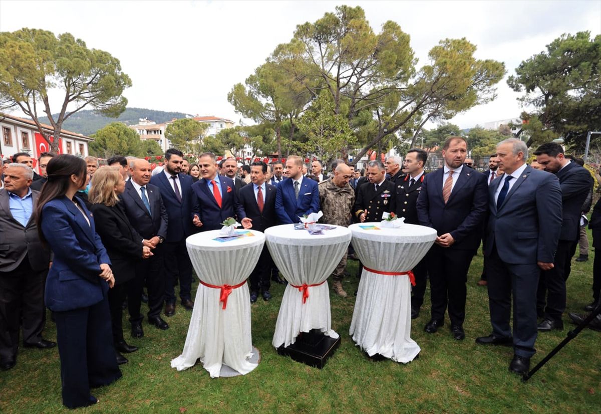 Muğla'da bayramlaşma töreni yapıldı