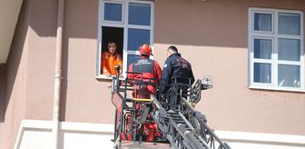 Muğla'da bir lisede deprem tatbikatı yapıldı