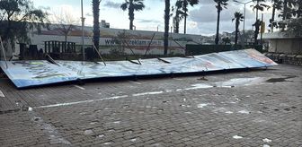 Muğla'da fırtına günlük yaşamı olumsuz etkiliyor