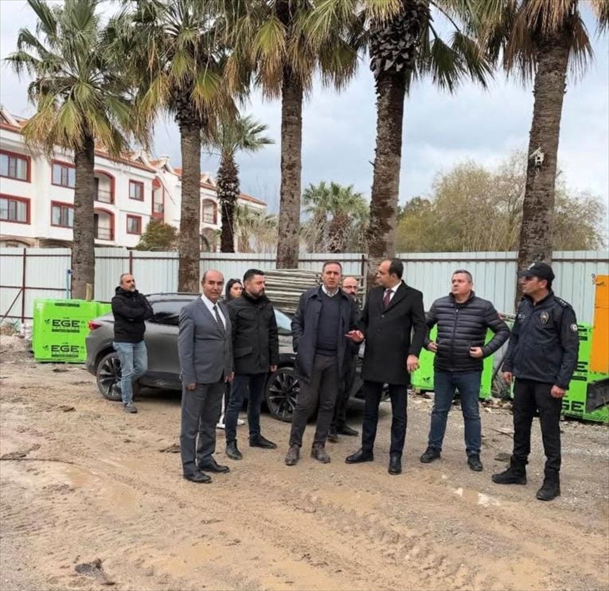 Muğla Vali Yardımcısı Cevheroğlu Datça'da incelemelerde bulundu