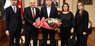 Muhasebe Haftası dolayısıyla Vali Bakan'a ziyaret