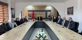 Muhasebecilerden Kaymakam Güneş'e ziyaret