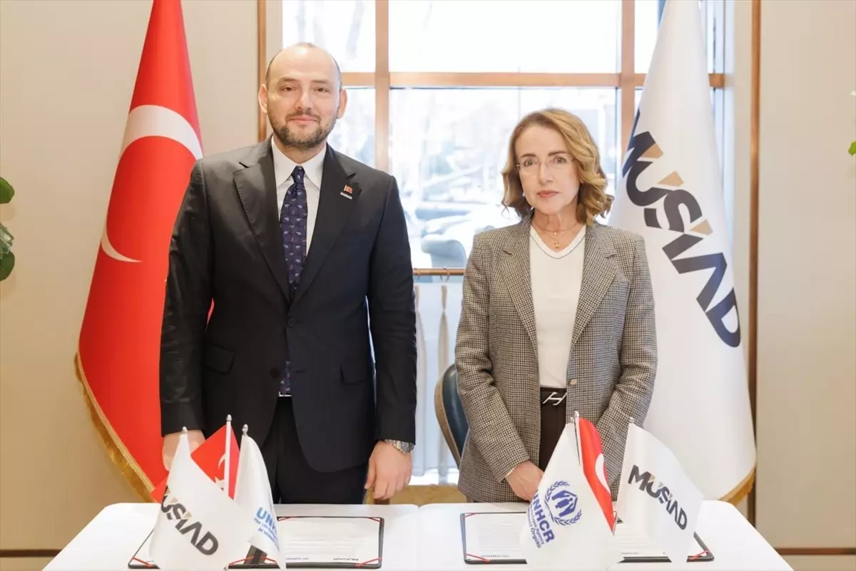 MÜSİAD ile BM Mülteciler Yüksek Komiserliği Türkiye Temsilciliği işbirliği yaptı