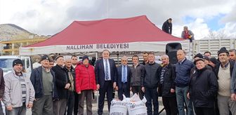 Nallıhan Belediyesinden çiftçilere destek