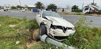 Nazilli'de trafik kazasında 1 kişi yaralandı