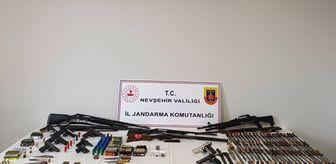 Nevşehir'de ruhsatsız silah operasyonunda yakalanan 6 şüpheli tutuklandı