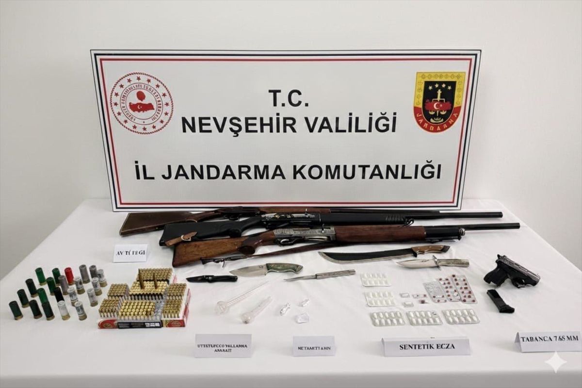 Nevşehir'de uyuşturucu operasyonunda 4 şüpheli tutuklandı