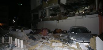 Niğde'de bir apartmandaki doğal gaz patlamasında 16 kişi yaralandı