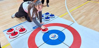 Niğde'de floor curling müsabakaları başladı
