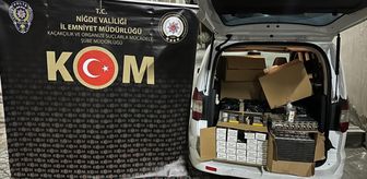 Niğde'de kaçakçılık operasyonunda 2 şüpheli yakalandı