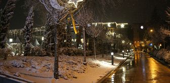 Niğde'de kar yağışı etkili oluyor