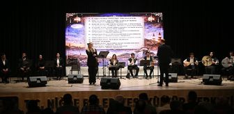 Niğde'de 'Tasavvuf Müziği Konseri' düzenlendi