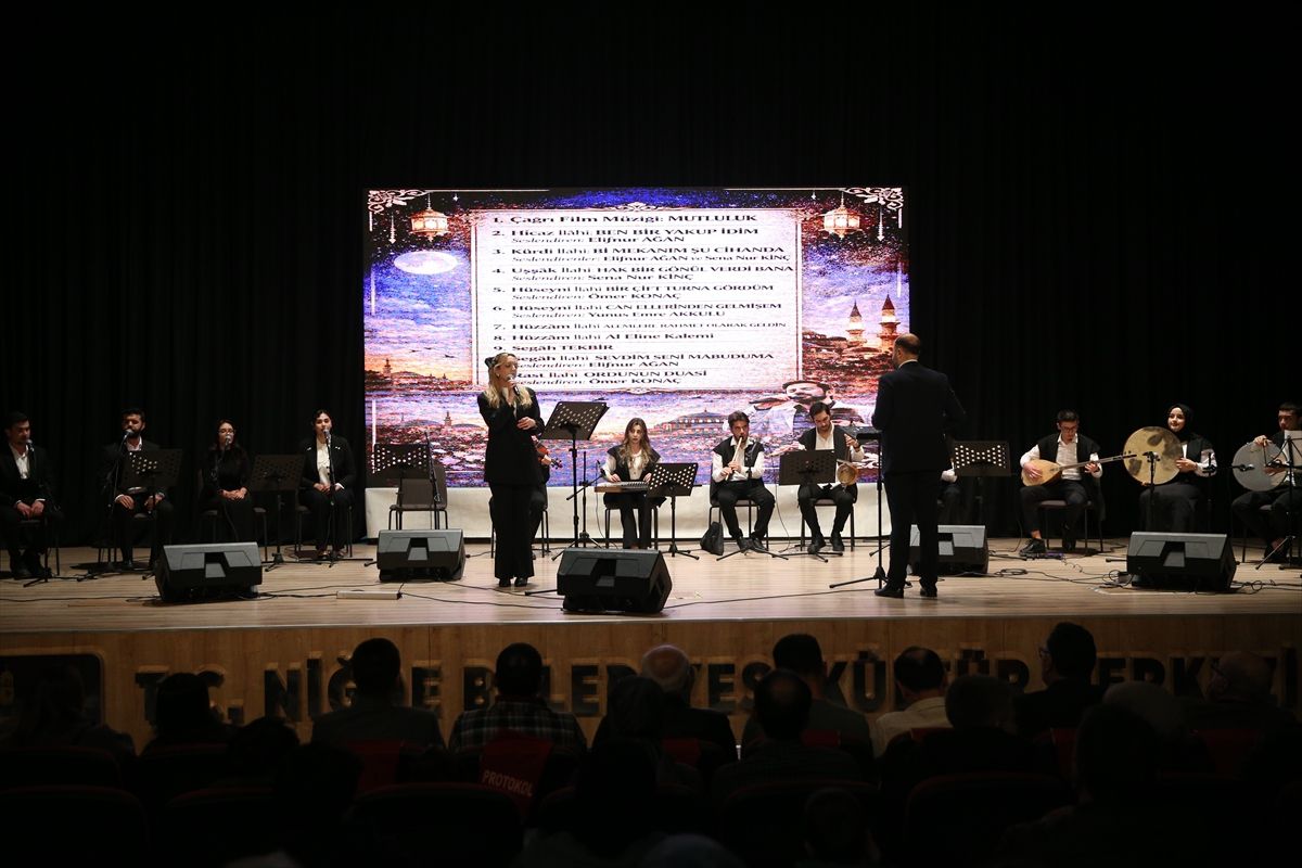 Niğde'de "Tasavvuf Müziği Konseri" düzenlendi