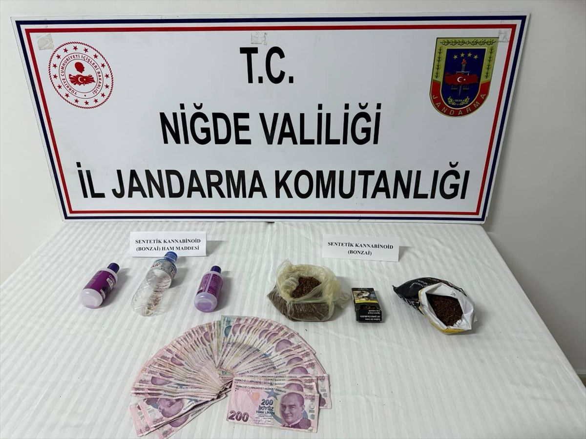 Niğde'de uyuşturucu operasyonunda 1 şüpheli yakalandı
