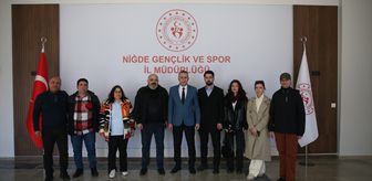 Niğde Gençlik ve Spor İl Müdürü Dorul, basın mensuplarıyla buluştu