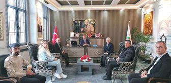 Niksar Kaymakamı Perçi'ye ziyaret