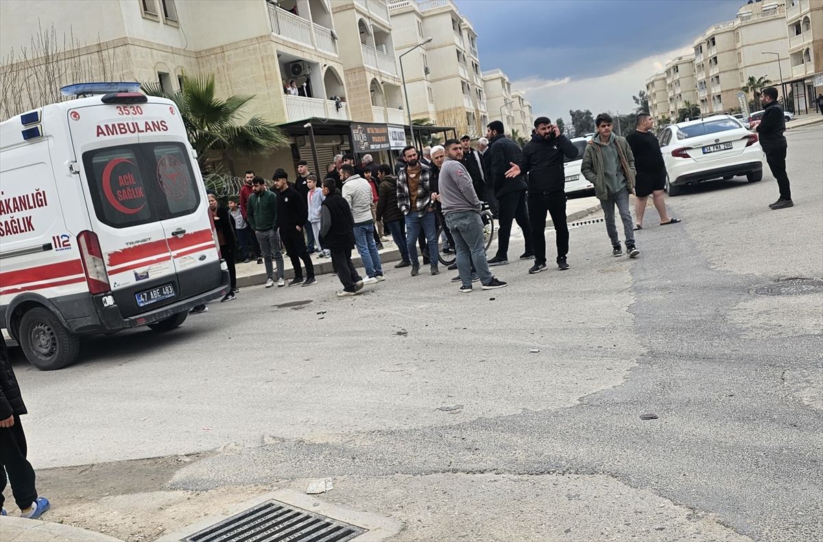 Nusaybin'de devrilen motosikletin sürücüsü yaralandı