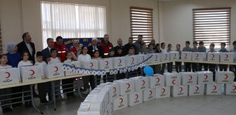 Of'ta ihtiyaç sahipleri için 300 gıda kolisi yardımı yapıldı