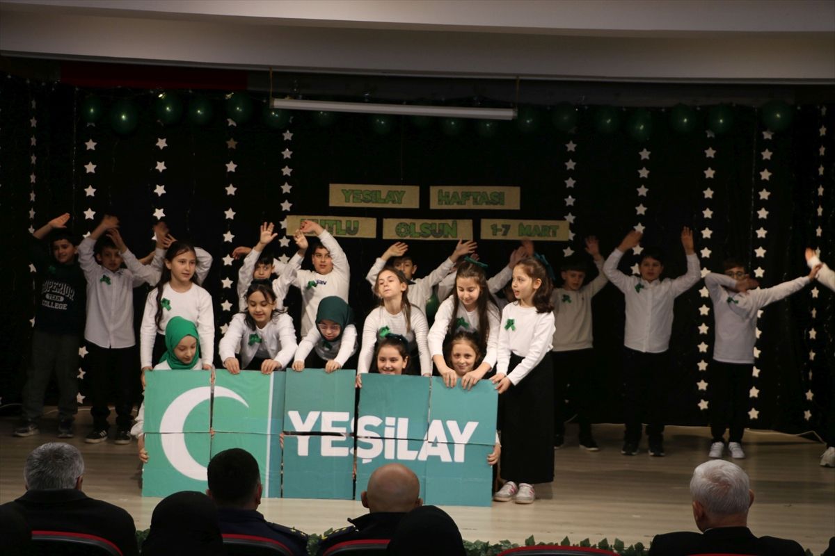Of'ta Yeşilay Haftası etkinliği yapıldı
