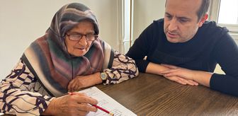 Okul hayali yarım kalınca 80 yaşından sonra okuma yazma öğrendi