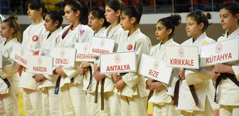 Okul Sporları Yıldızlar Judo Türkiye Birinciliği müsabakaları, Karaman'da başladı
