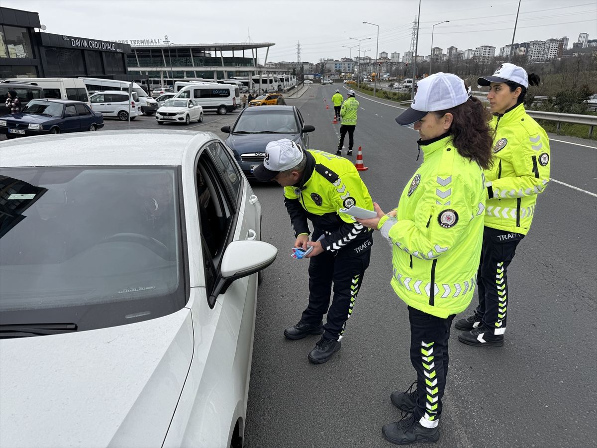 Ordu'da bayram öncesi dron destekli trafik denetimi yapıldı