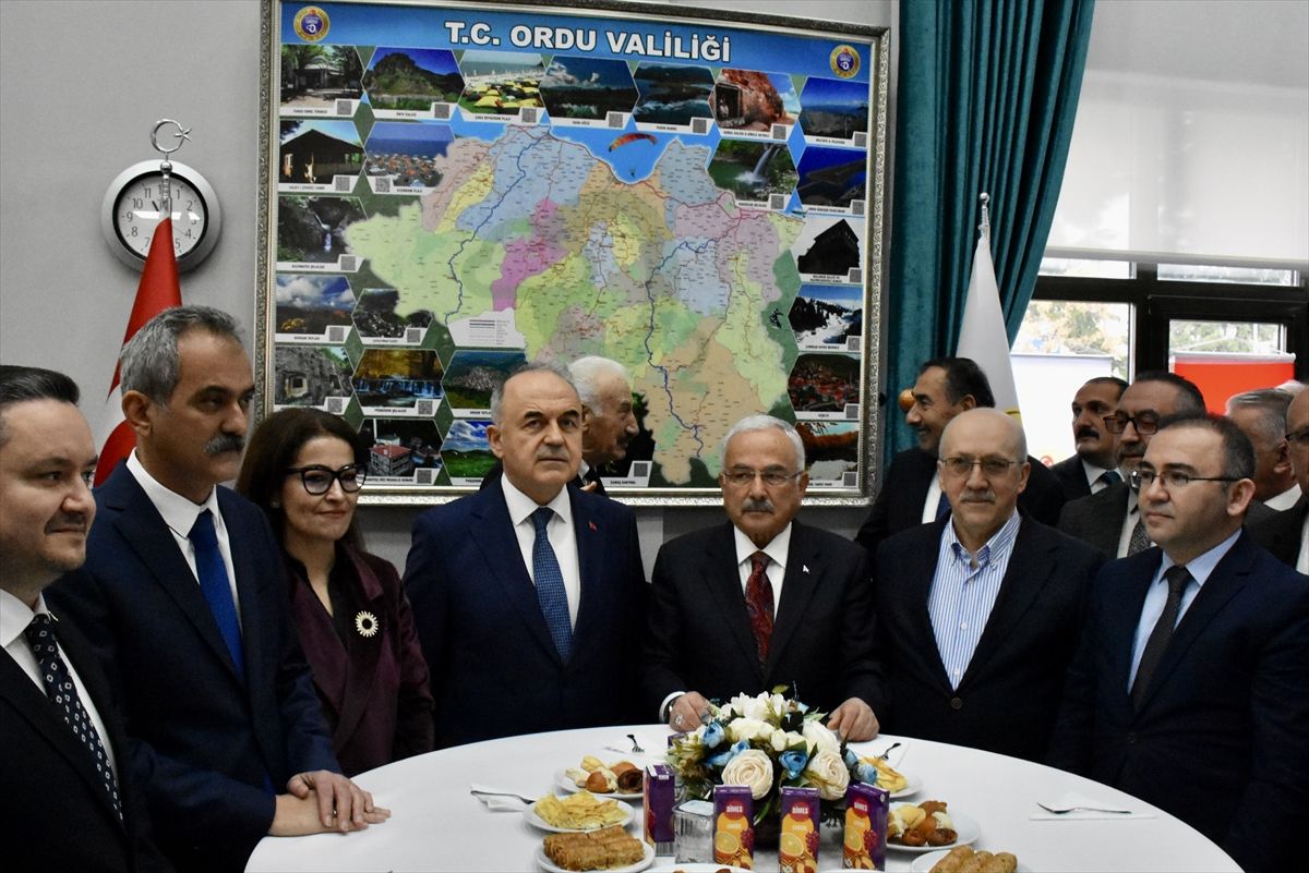 Ordu'da bayramlaşma töreni düzenlendi