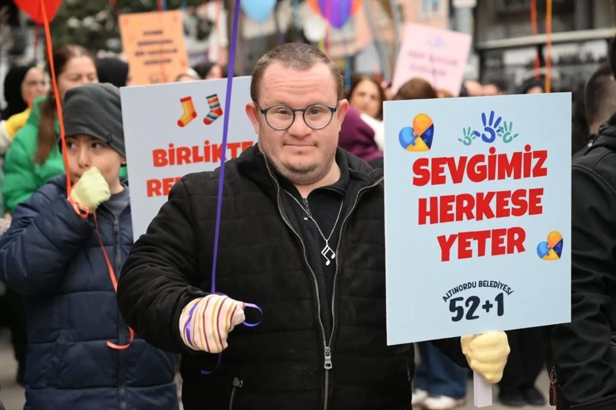 Ordu'da Down Sendromu Haftası kapsamında etkinlik düzenlendi