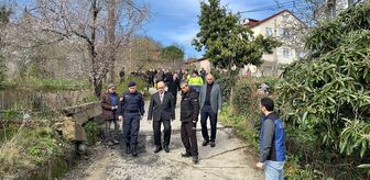 Ordu'da heyelan meydana gelen mahalledeki 3 ev tahliye edildi
