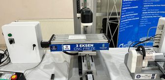 Ordu'da lise öğrencileri CNC makineleri üretti