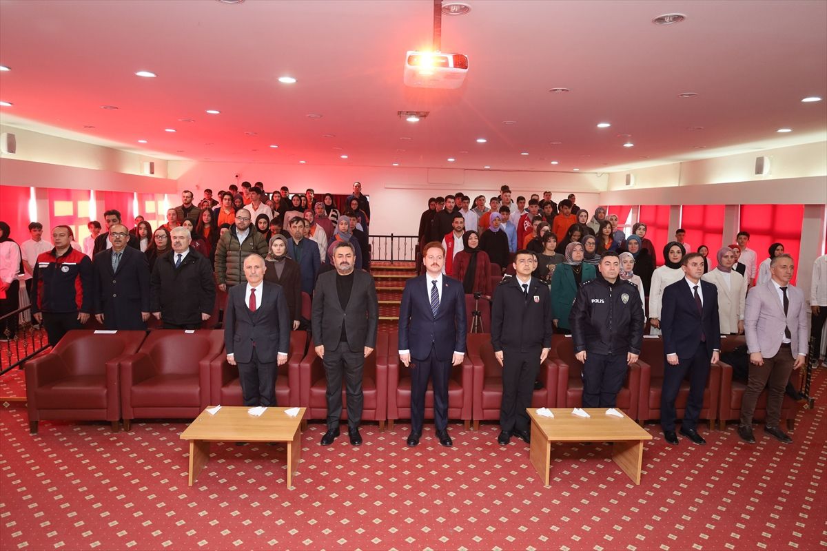 Orta'da İstiklal Marşı'nın kabulünün yıl dönümü kutlandı