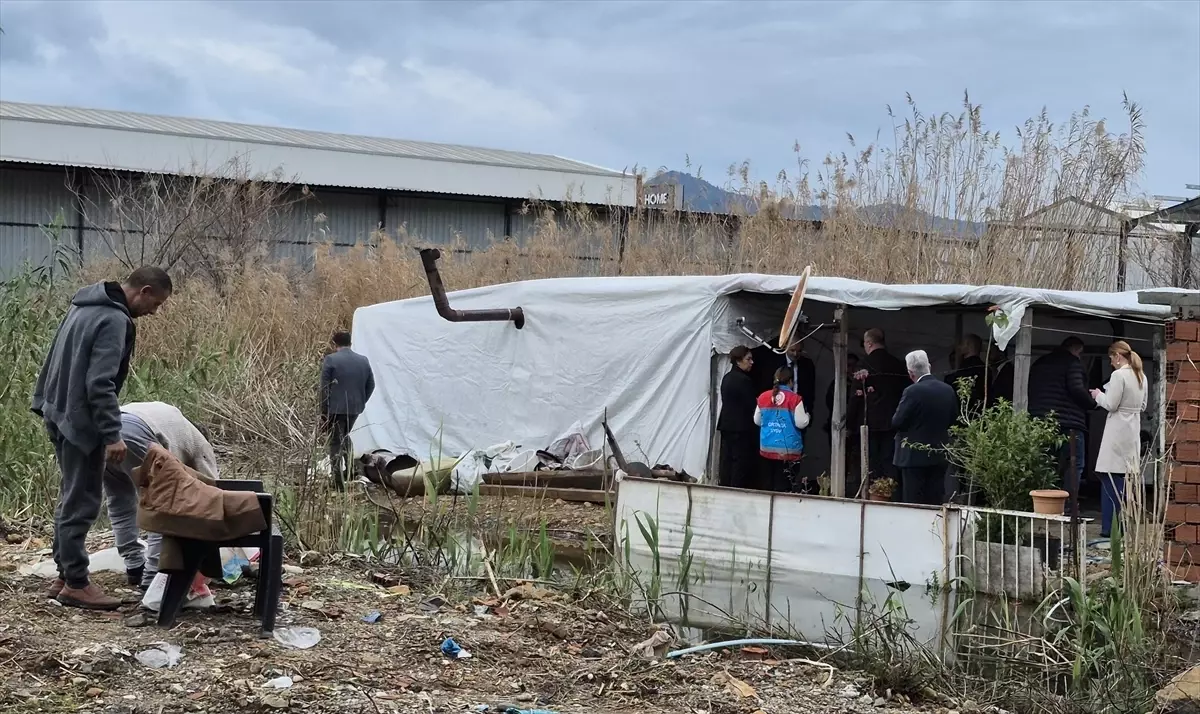 Ortaca'da yaşayan Roman vatandaşların sorunları yerinde dinlendi
