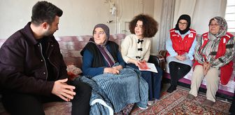 Osmaniye'de Türk Kızılay ve sağlık ekiplerinden vatandaşlara bayram ziyareti