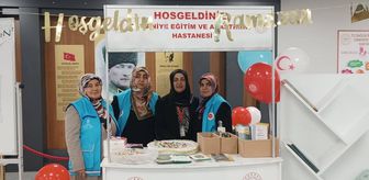 Osmaniye Eğitim ve Araştırma Hastanesi'nde ramazan dolayısıyla stant açıldı