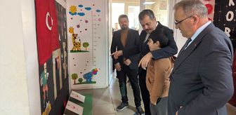 Özel gereksinimli öğrencilerden İstiklal Marşı'nın kabulünün yıl dönümü programı