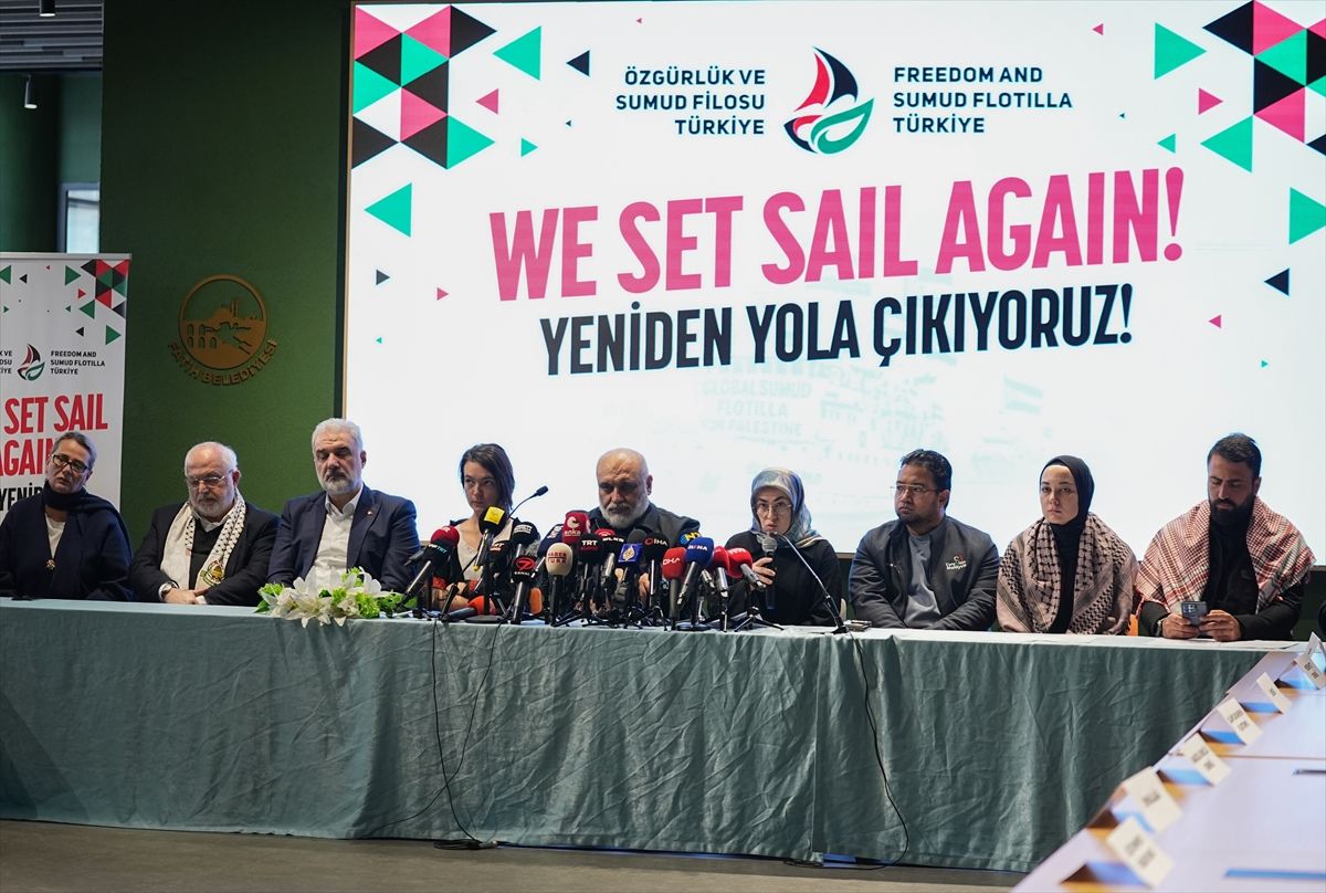 Özgürlük ve Sumud Filosu 12 Nisan'da yeniden Akdeniz'e açılacak