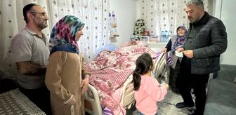 Pursaklar Belediye Başkanı Çetin'den evde tedavi gören hastalara ziyaret
