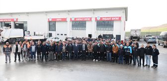 Pursaklar'da belediye personeli bayramlaştı