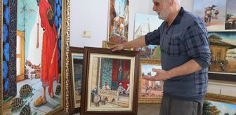 Renklerin büyülü dünyasına ömrünü adadı